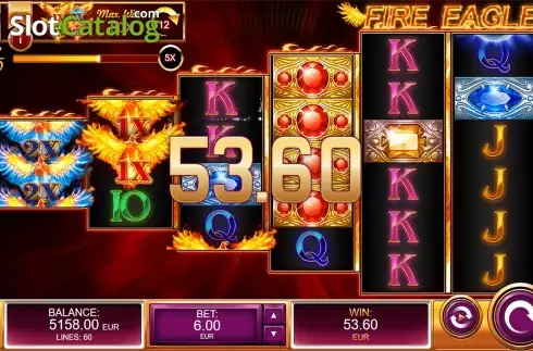 Скрин6. Fire Eagle Missions слот