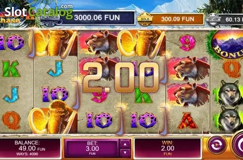 Скрин3. Mammoth Chase слот