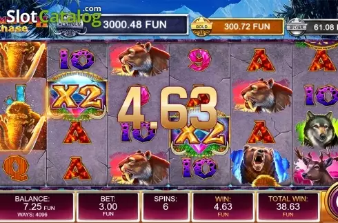 Скрин9. Mammoth Chase слот