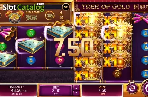 Скрин3. Tree of Gold слот