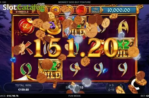 Скрин6. Monkey God слот