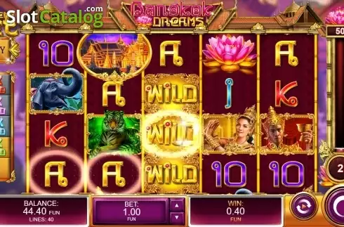 Скрин3. Bangkok Dreams слот