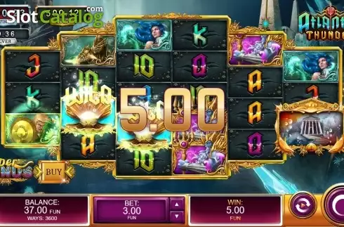 Скрин3. Atlantis Thunder слот