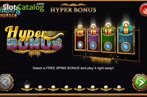 Скрин4. Atlantis Thunder слот