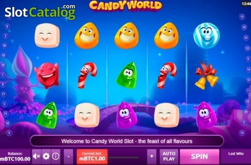 Скрин2. Candy World (Rakki) слот
