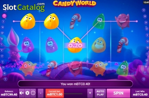 Скрин3. Candy World (Rakki) слот