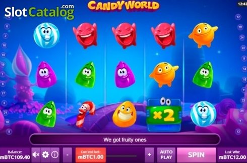 Скрин4. Candy World (Rakki) слот