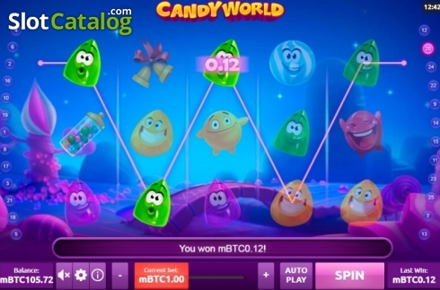 Скрин6. Candy World (Rakki) слот