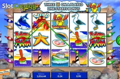 Скрин4. Lucky Larry's Lobstermania (King Show Games) слот