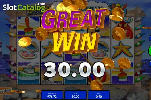 Скрин7. Lucky Larry's Lobstermania (King Show Games) слот