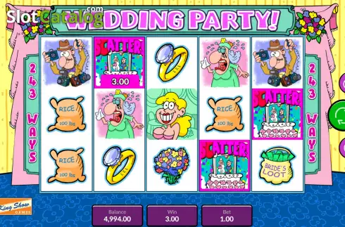 Скрин4. Wedding Party слот