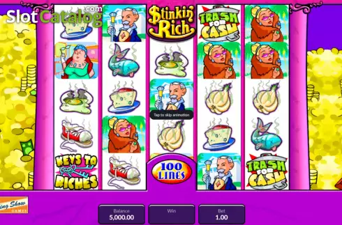 Скрин3. Stinkin' Rich (King Show Games) слот