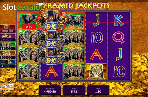 Скрин3. Pyramid Jackpots слот