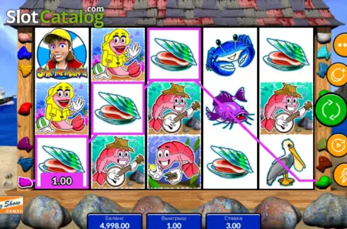 Скрин3. Super Sallys Shrimpmania слот