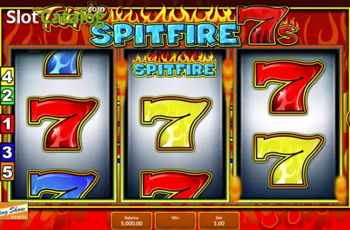 Скрин2. Triple 777 Spitfire слот