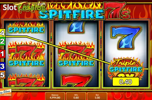 Скрин3. Triple Spitfire 7s слот