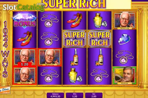 Скрин3. Super Rich (King Show Games) слот