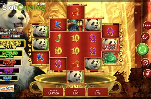 Скрин3. 888 Panda (King Show Games) слот