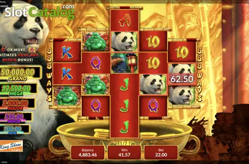 Скрин4. 888 Panda (King Show Games) слот