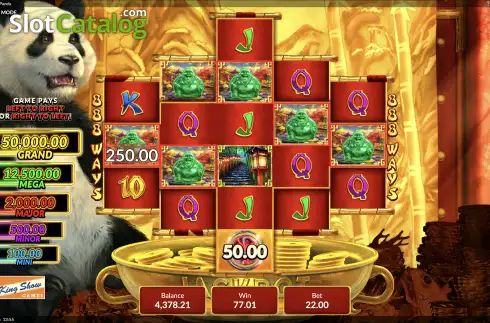Скрин6. 888 Panda (King Show Games) слот