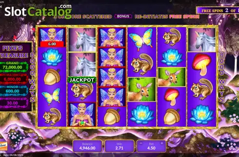 Скрин3. Pixie’s Treasure слот