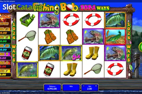 Скрин2. Fishing Bob 1024 Ways Hot Roll Jackpots слот