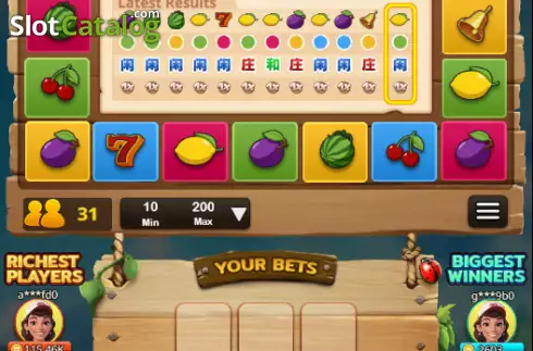 Скрин2. Fruit Roulette слот