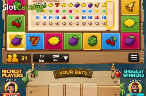 Скрин3. Fruit Roulette слот