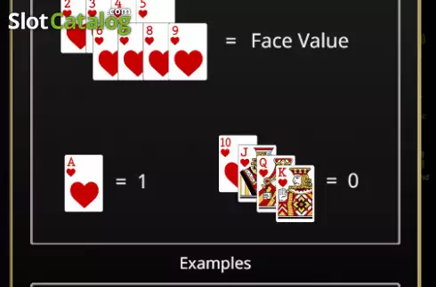 Скрин3. Baccarat (KingMidas Games) слот