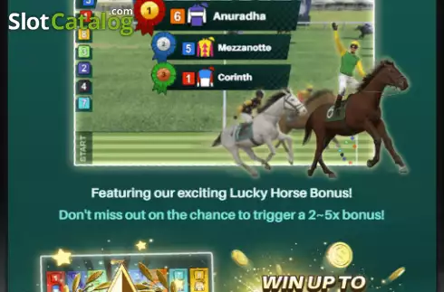 Скрин2. KM Virtual Horse Racing слот