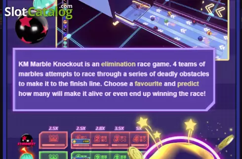 Скрин2. KM Marble Knockout слот