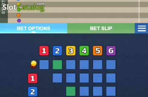 Скрин2. KM Virtual Greyhound Racing слот