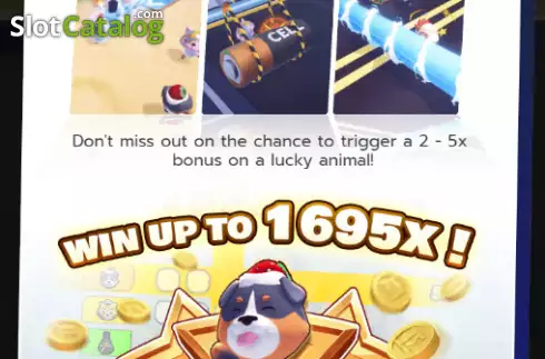 Скрин2. KM Virtual Animal Race слот