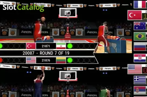 Скрин3. Super Hoops слот