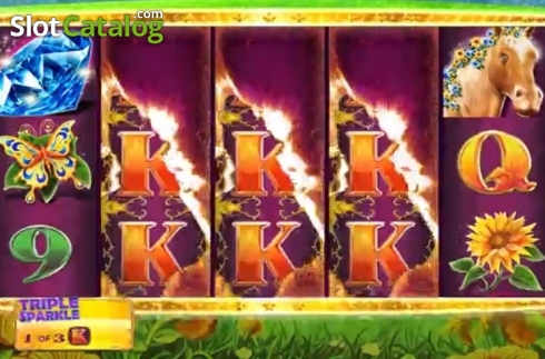 Скрин2. Solstice Celebration Triple Sparkle слот