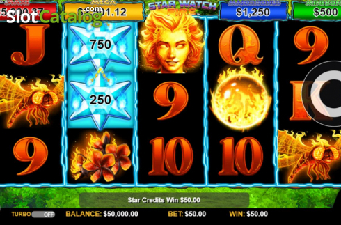 Скрин3. Star Watch Fire слот