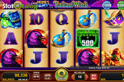 Скрин2. Money Galaxy Radiant Witch слот