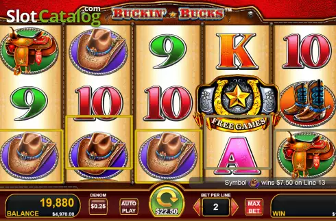 Скрин4. Buckin' Bucks слот