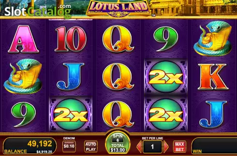 Скрин6. Lotus Land with Quickstrike слот