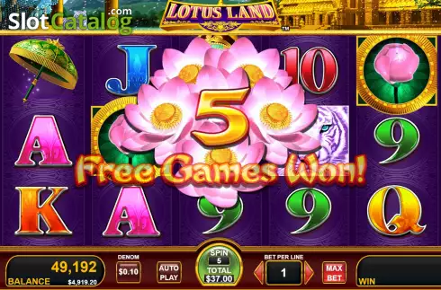Скрин7. Lotus Land with Quickstrike слот
