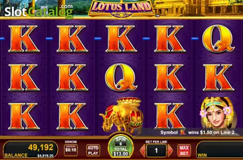 Скрин8. Lotus Land with Quickstrike слот