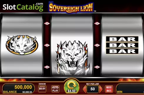 Скрин2. Sovereign Lion слот