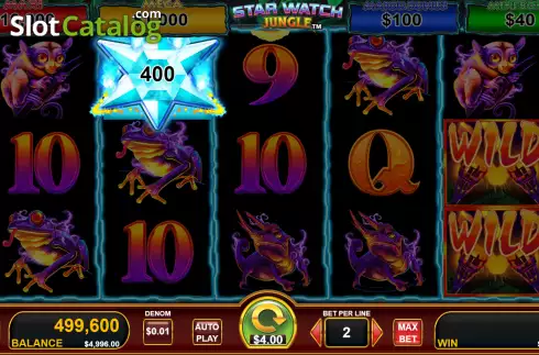 Скрин3. Star Watch Jungle слот