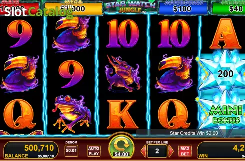 Скрин4. Star Watch Jungle слот