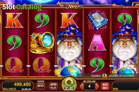 Скрин3. Astronomical Magic слот