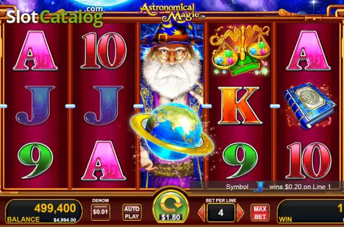 Скрин4. Astronomical Magic слот
