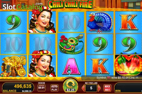 Скрин3. Chili Chili Fire слот