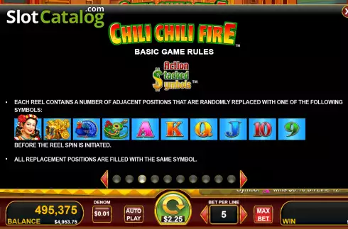 Скрин5. Chili Chili Fire слот