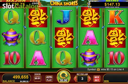 Скрин3. China Shores with Quick Strike слот