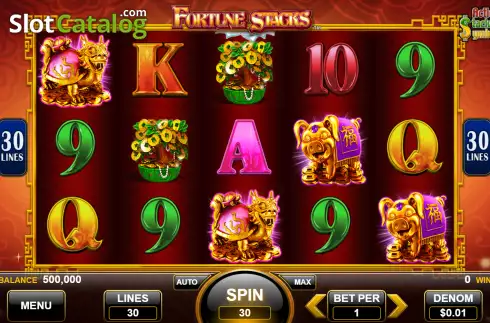 Скрин2. Fortune Stacks слот